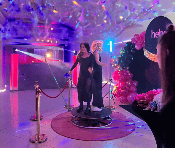 Selfie 360 na imprezie firmowej