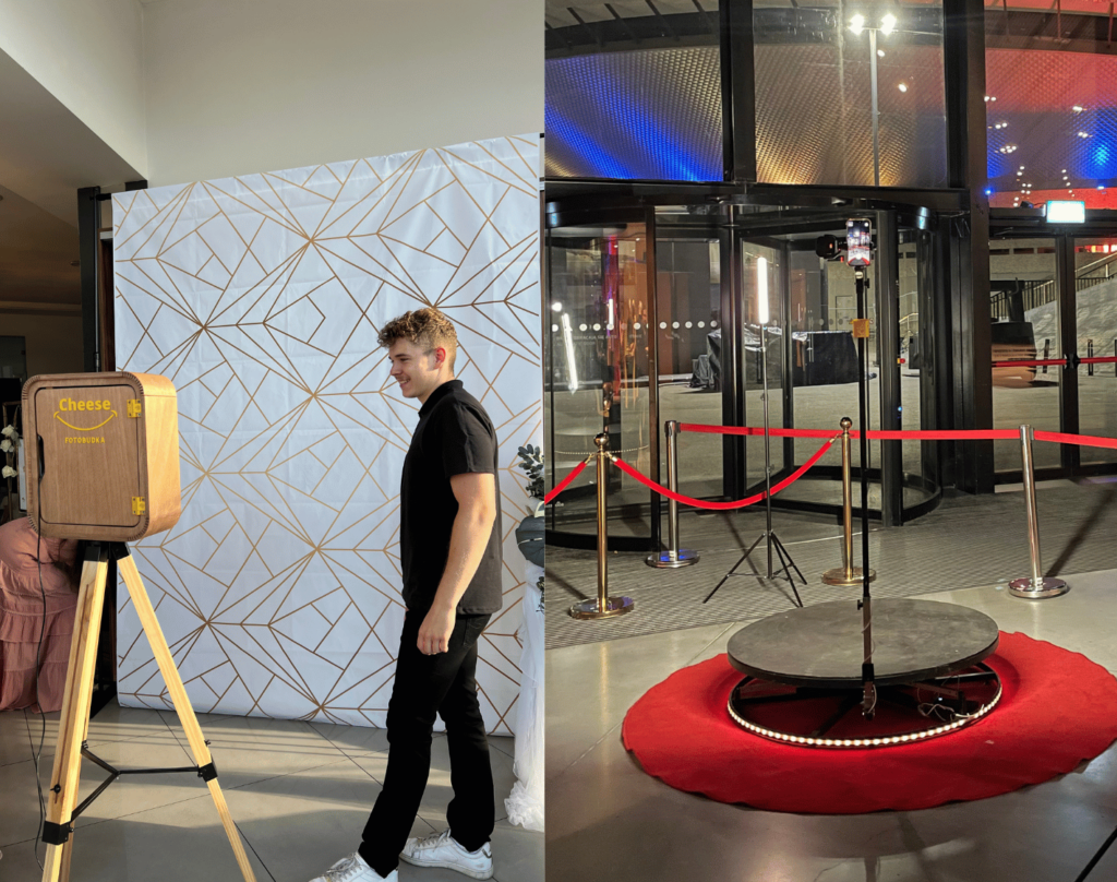 Różnice między fotobudką 360 a fotobudką klasyczną